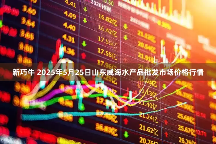 新巧牛 2025年5月25日山东威海水产品批发市场价格行情