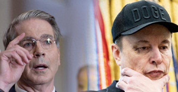 晟红网 特朗普宴请幕僚, 现场爆发冲突, 贝森特: 你跟总统说坏话吃我一拳